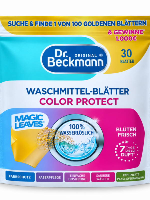 Dr. Beckmann Color Protect skalbimo lapeliai, 30 vnt.