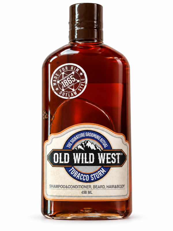OLD WILD WEST Tobacco Storm 3-in-1 dušo gelis vyrams, 450 ml