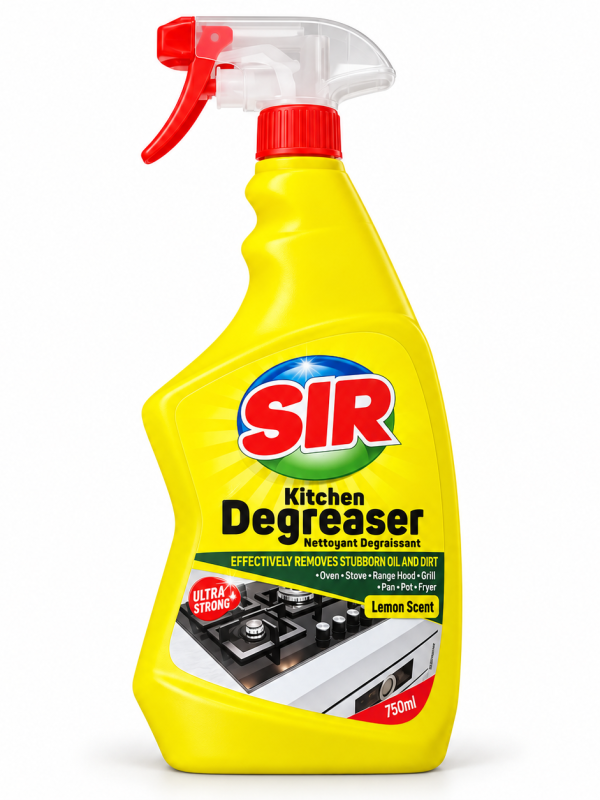 SIR Kitchen Degreaser stiprus riebalų valiklis, 750 ml
